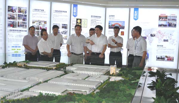 浙江省委常委、組織部長黃建發(fā)赴杭叉集團調(diào)研